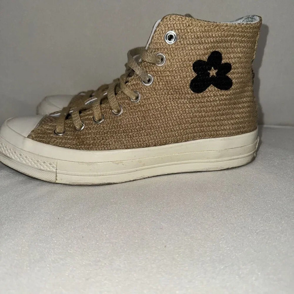 Size 9 W - Converse Golf Le Fleur x Chuck 70 High Fabric Weave - Picture 4 of 8